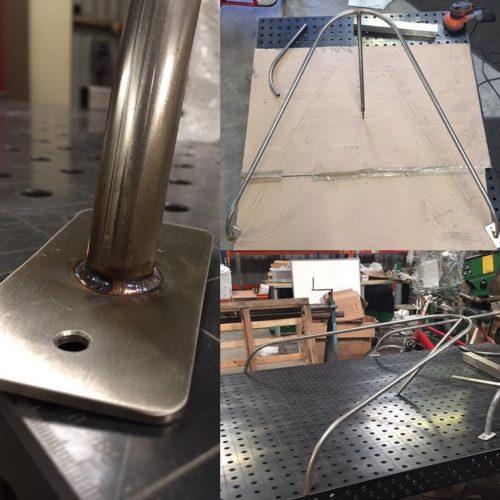 Stainless steel pull pit rail boat rail 316 stainless steel