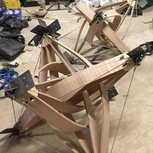 metal art exhibition steel brackets UAE moduals